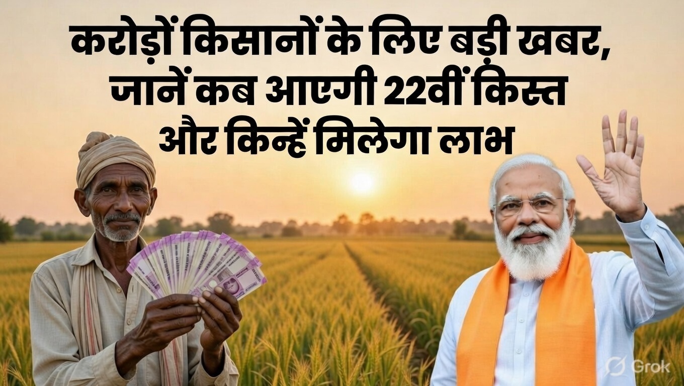 PM Kisan 22nd Installment Date 2026